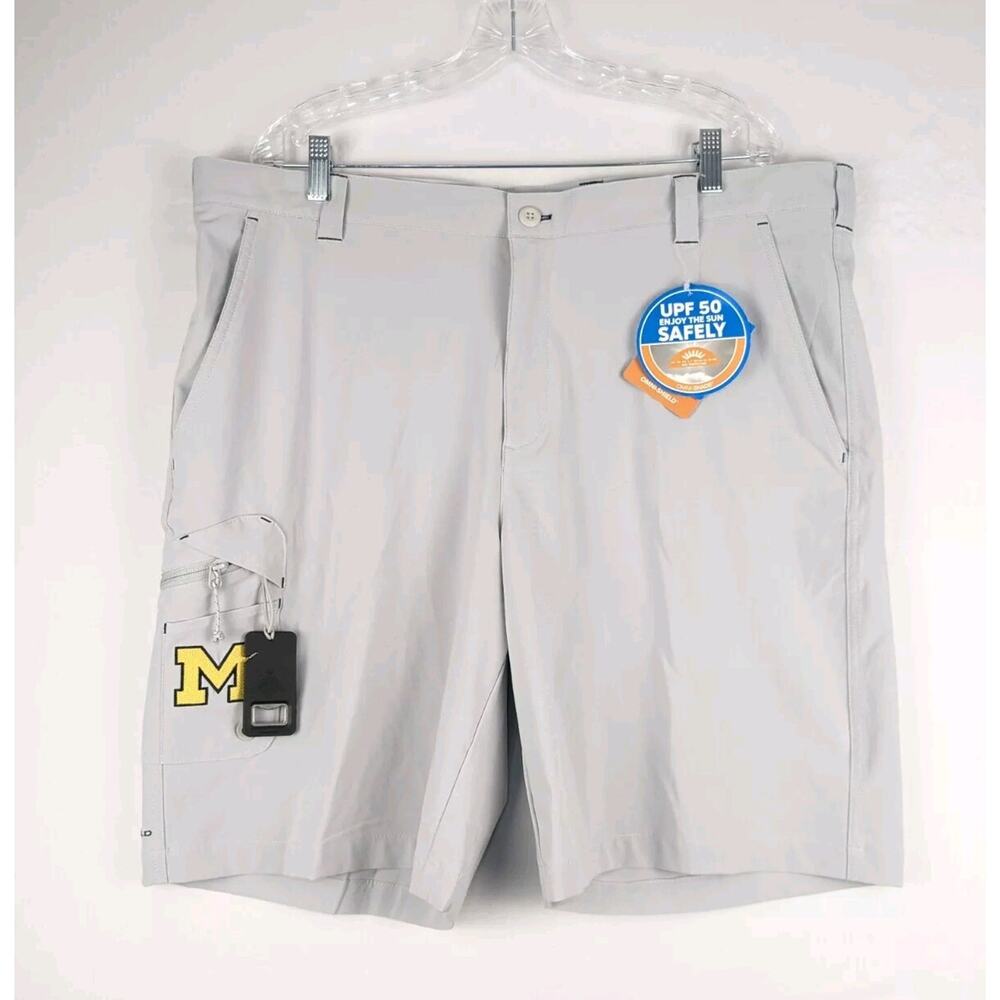 Columbia PFG Terminal Tackle Shorts Mens 40‎ Collegiate University Of Michigan